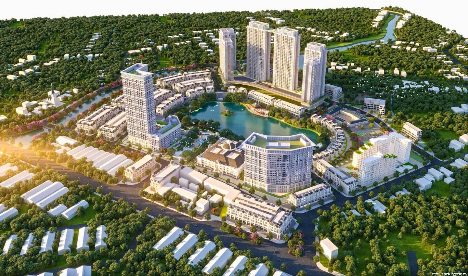 khu đô thị hồ gươm xanh